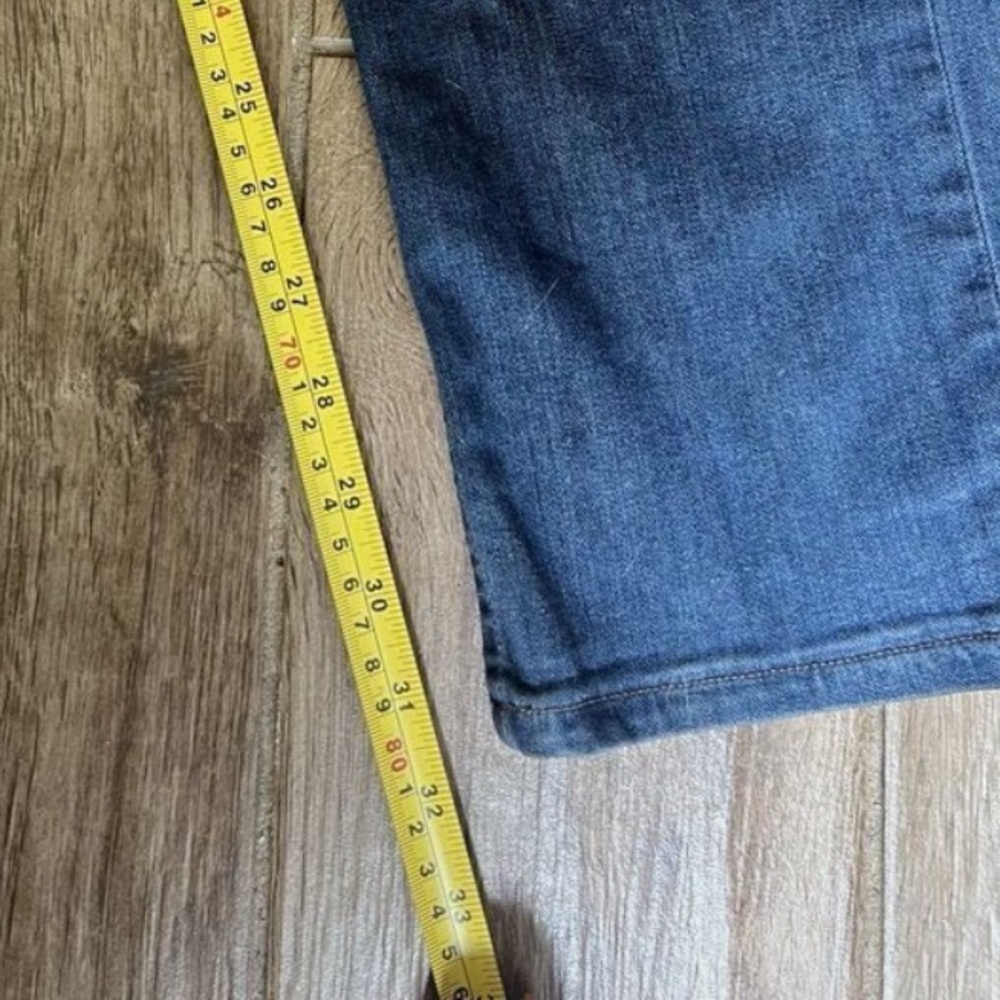 PAIGE Straight Leg Jeans 32 Long Inseam Lennox Classic Grammercy EUC RARE Women - Picture 7 of 9